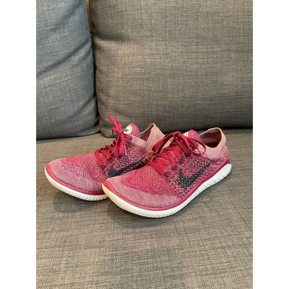 Nike Free RN FlyKnit 2018 Raspberry *Rare